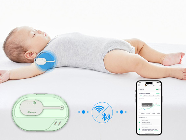 Infant Fever Monitoring Solution by Aitempa